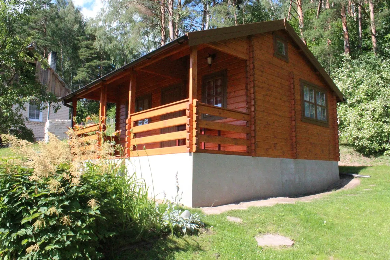 Medinis sodo namelis Boneti 5,7×4 m – obliuoto tašo, nuotrauka 4